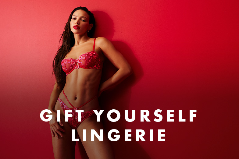 Self gifting lingerie