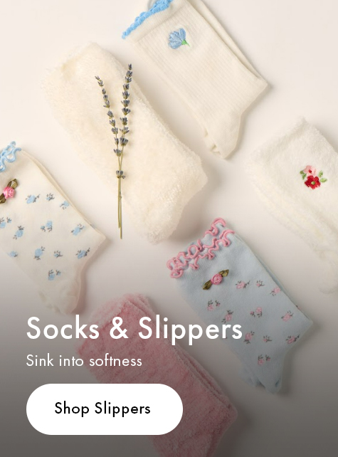 Socks and slippers