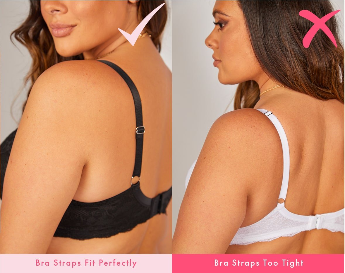 how should bra straps fit 
