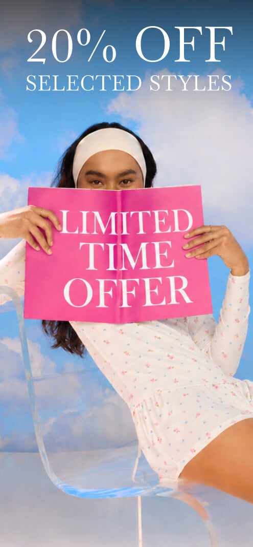 Shop 20% off Seletced Lines