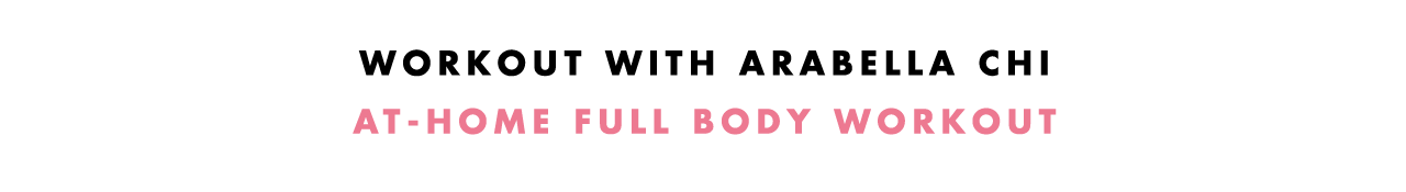 Workout with Arabella Chi Boux Sport