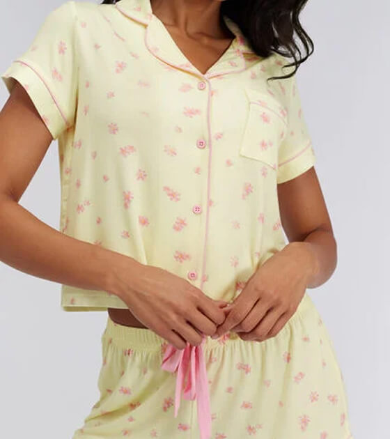 Floral Modal Short Pyjama Set