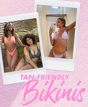Tan friendly bikinis