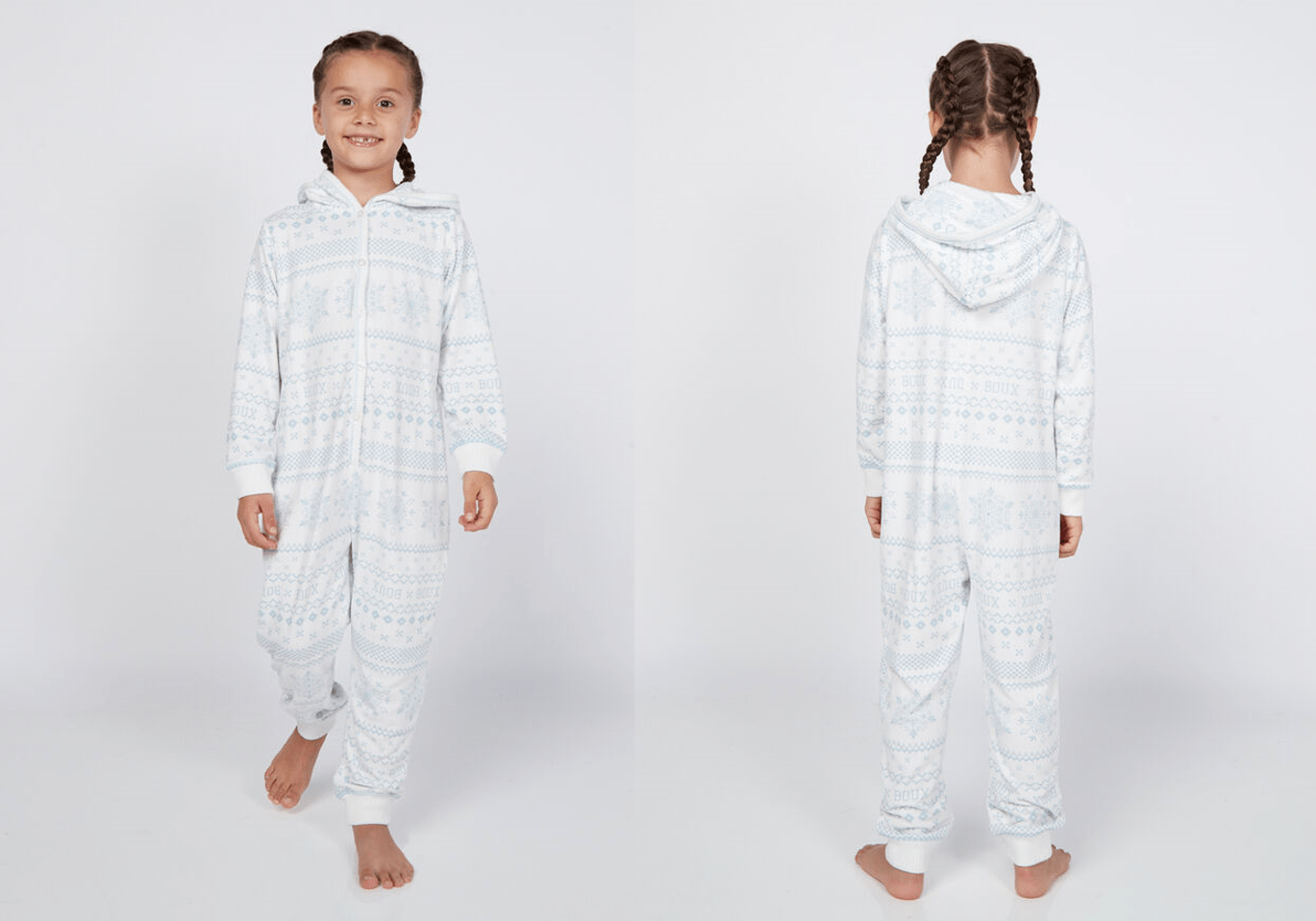 Kids fairisle onesie