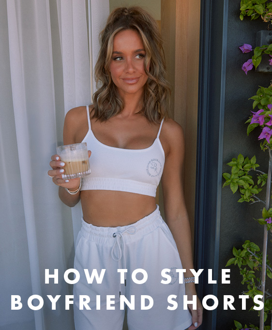 How to style boyfriend shorts