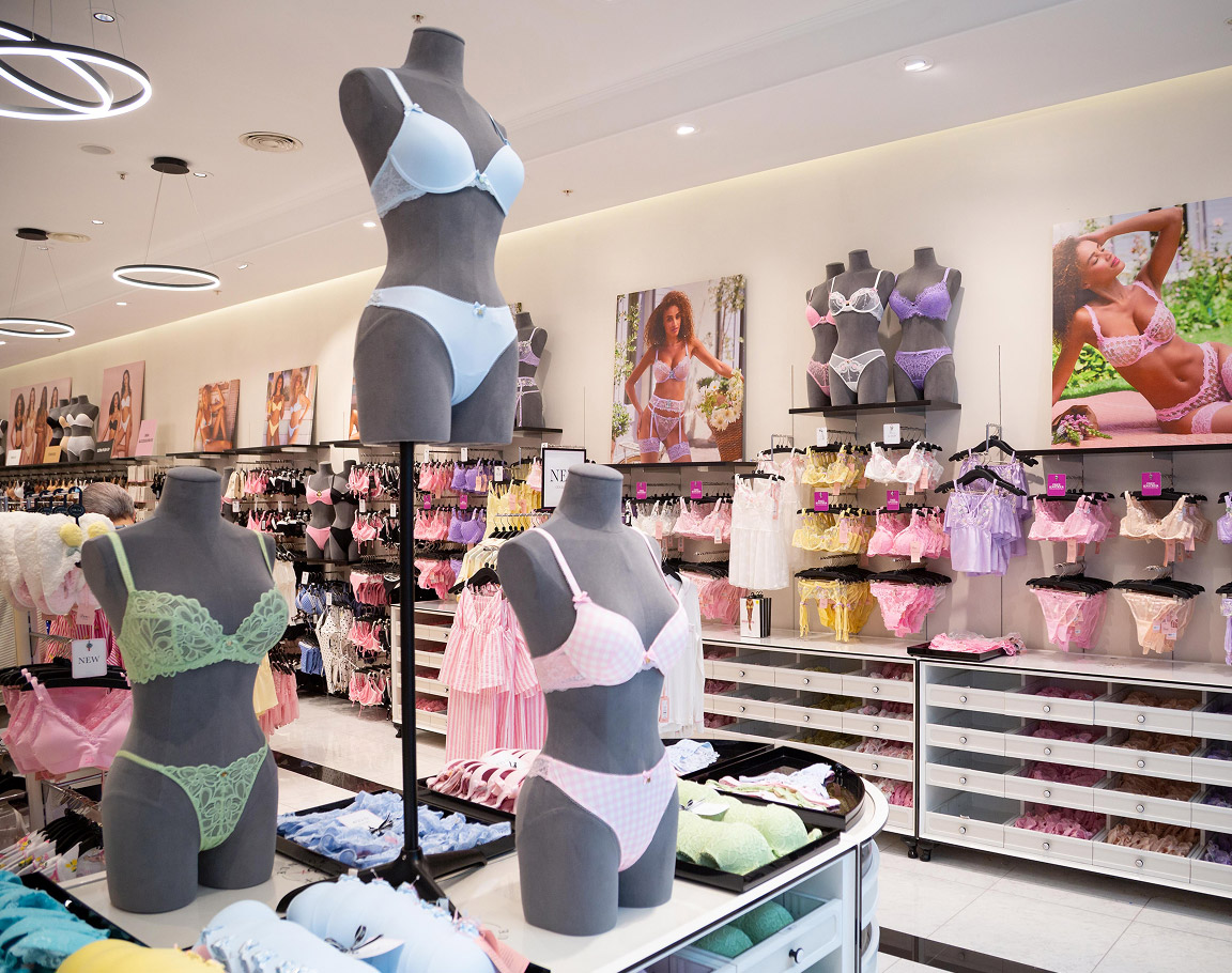 Store interior showing smarter energy-saving measures