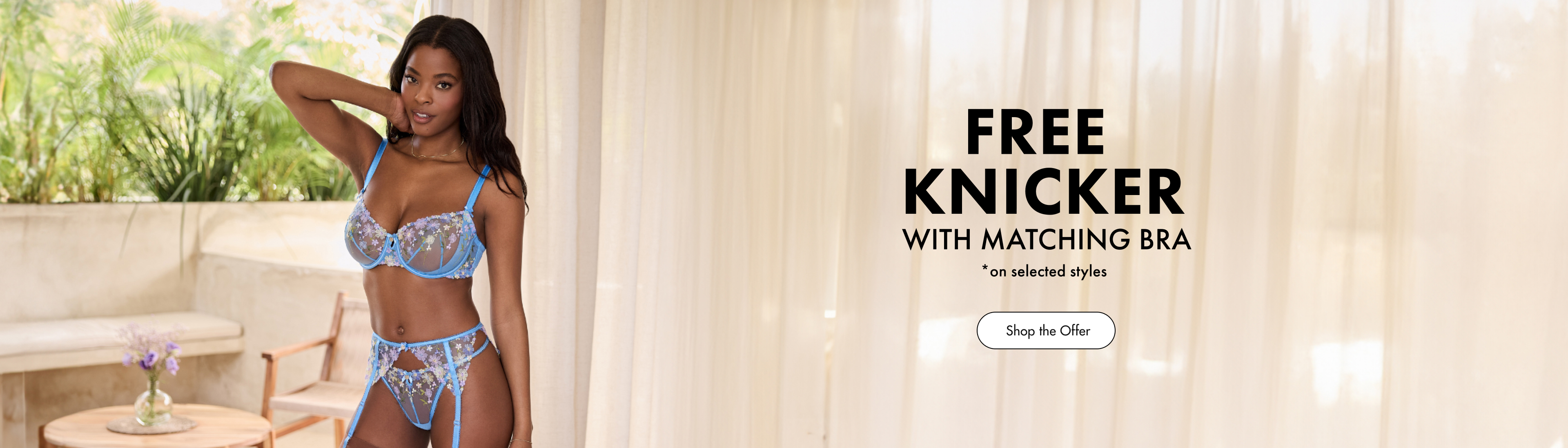 Free Knicker. Shop Now