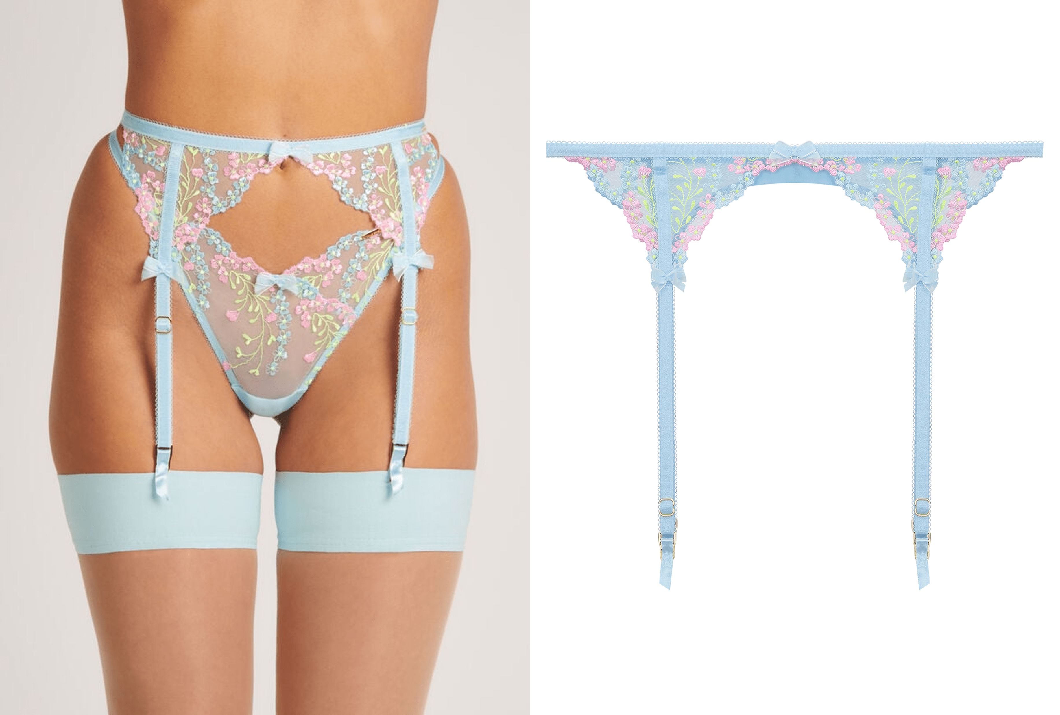 Underwear as Outerwear Lingerie Outfits Boux Avenue