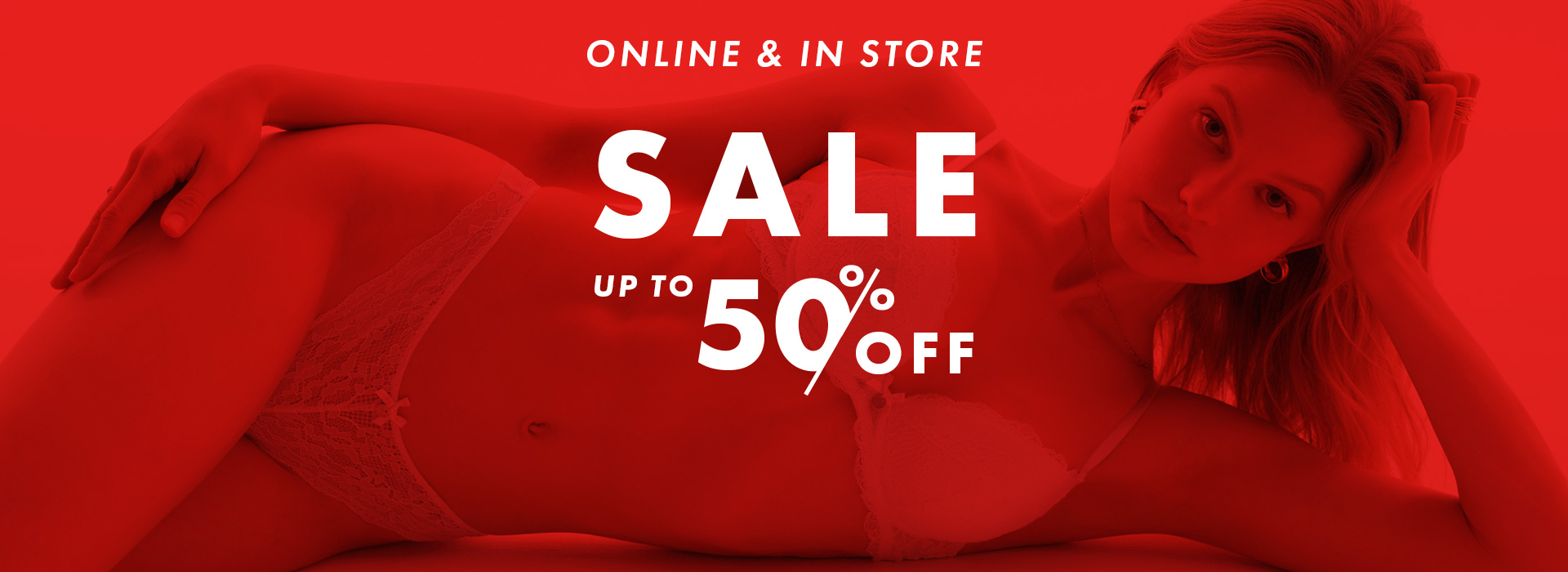 Sale - up to 50% off