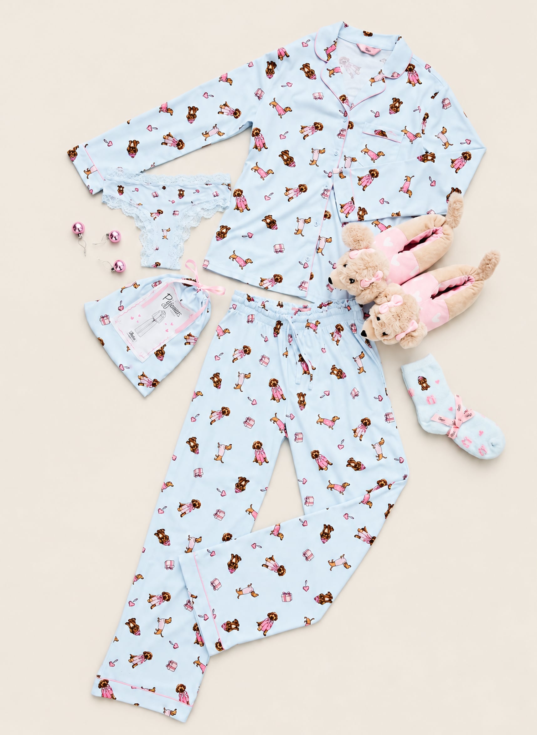 Sausage Dog Nightwear Sets