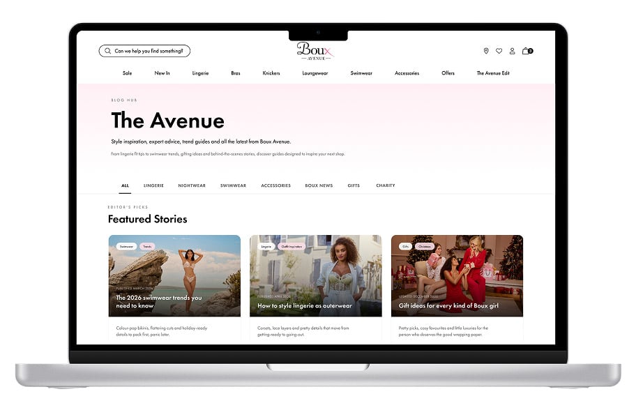 The Avenue Blog laptop image