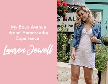 Boux ambassador Lauren Jewell