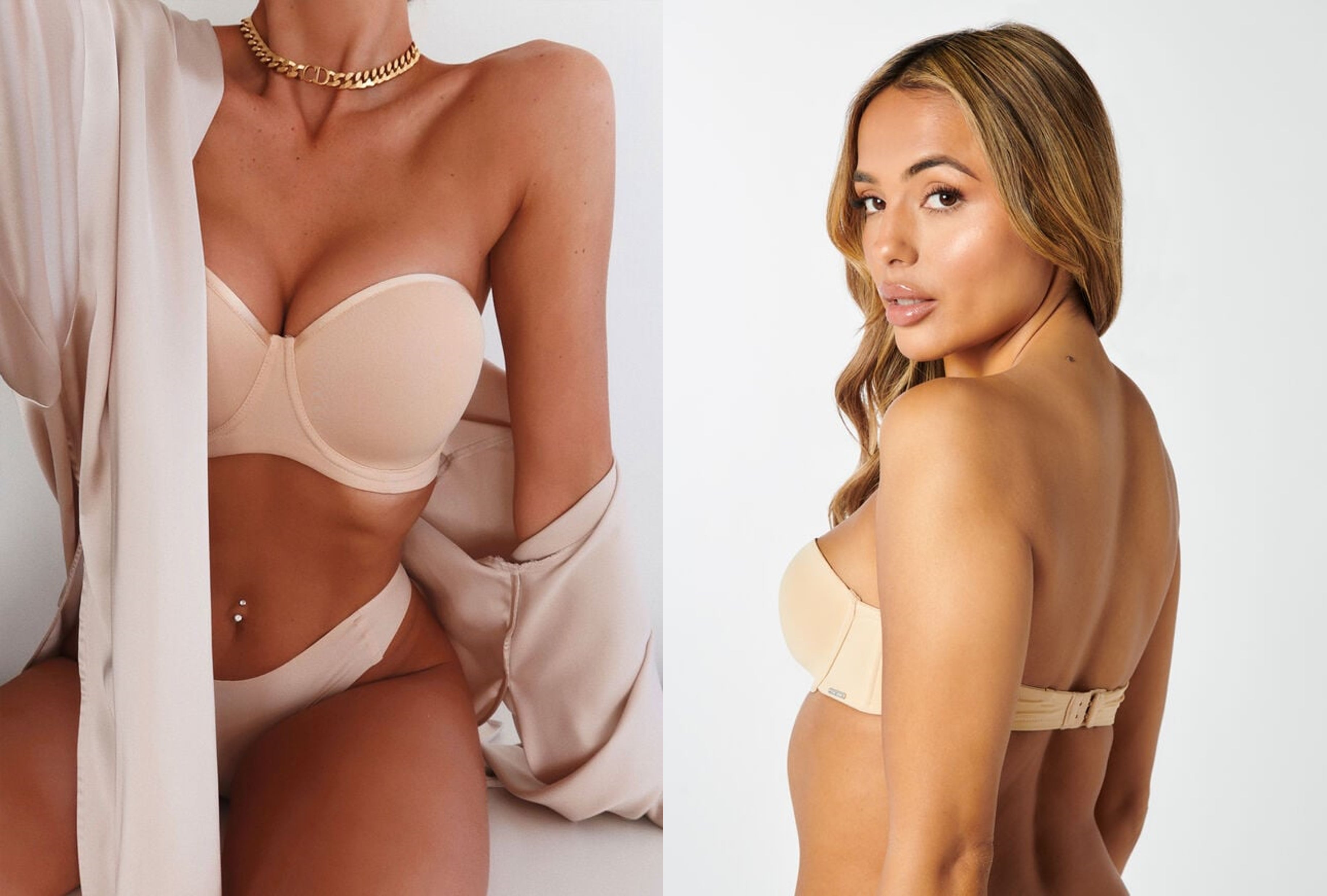 What bra should I wear with a square neck dress, preferably pushup