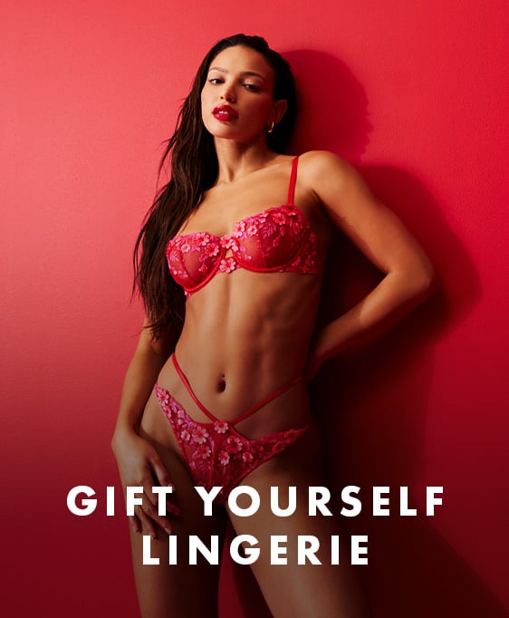 Self gifting lingerie