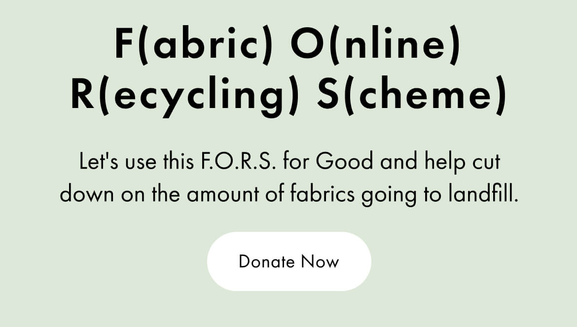 Fabric Online Recycling Scheme- Donate Today