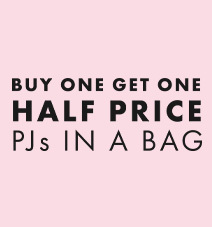 Buy one get one half price PJs in a bag