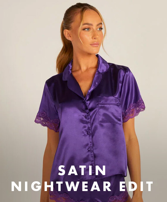 Satin nightwear