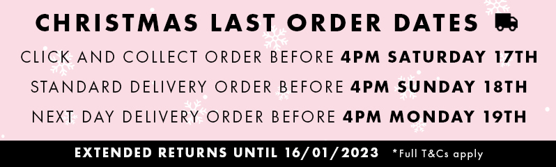 Christmas last order dates