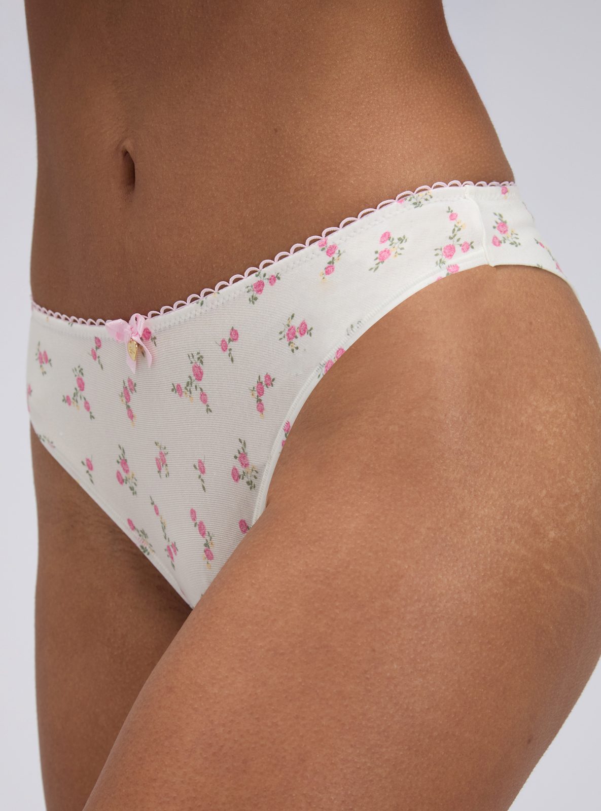 Freya floral brazilian knickers | Ivory Mix | Boux Avenue UK